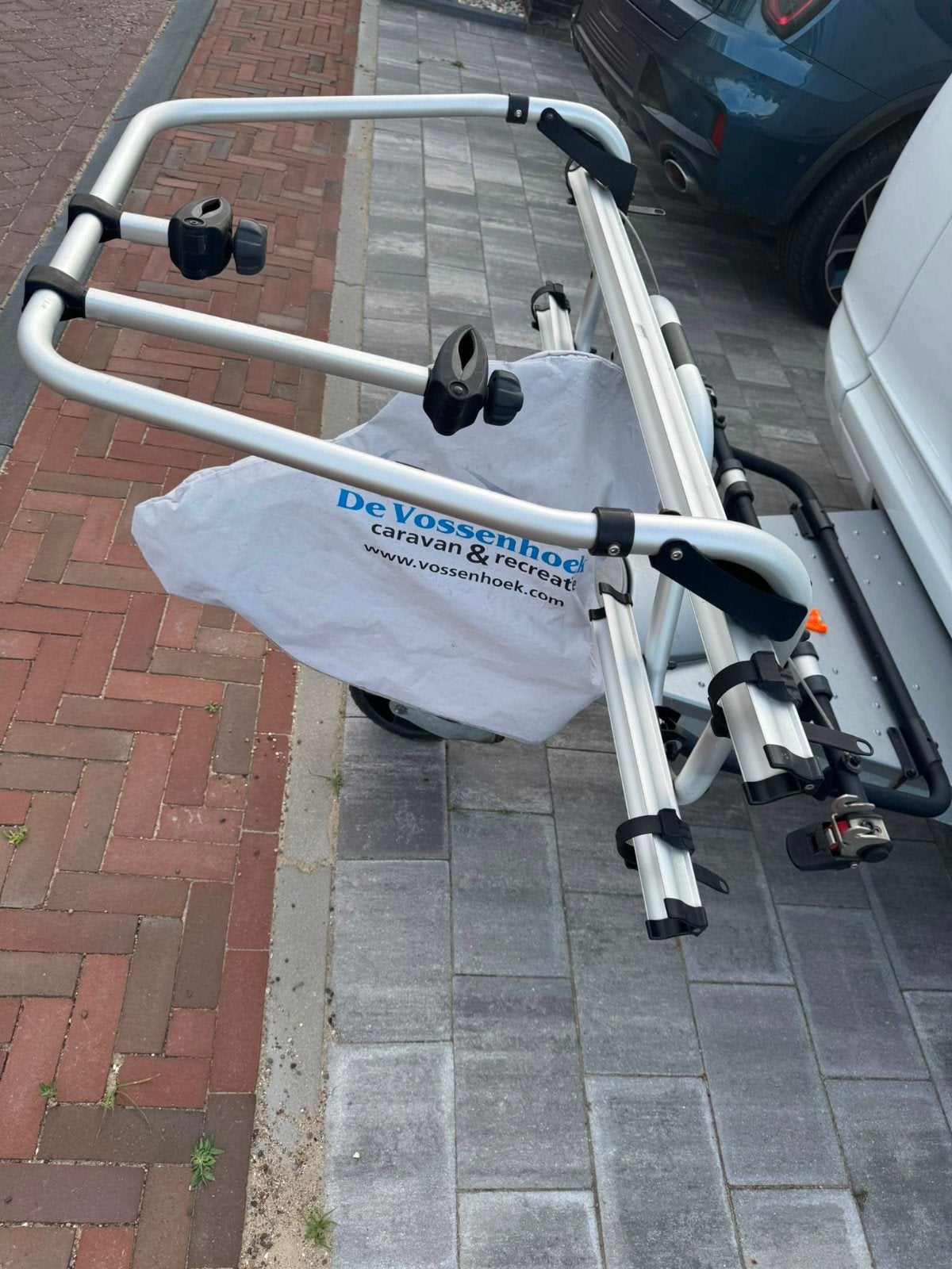 Thule Dissel Fietsendrager voor Caravan/Camper, Auto diversen, Fietsendragers, Zo goed als nieuw, Fietsendrager-accessoire, 2 fietsen