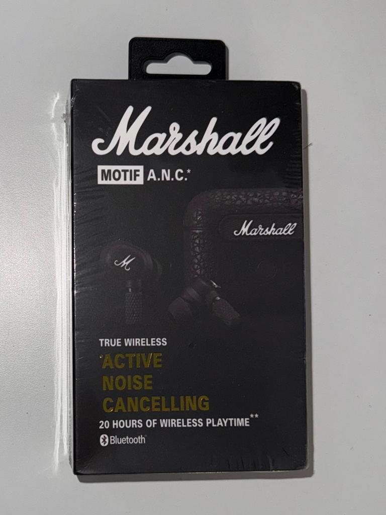 Marshall motif ANC wireless headphones, Ophalen of Verzenden, Zo goed als nieuw, Overige merken