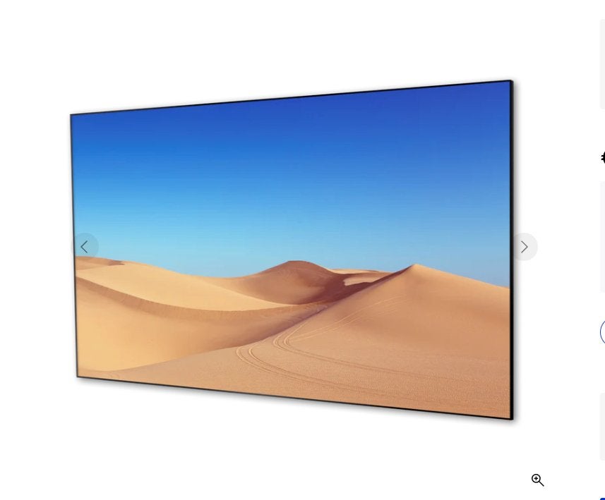 Formovie 100" Fresnel ALR Ultra Thin Projectiescherm, Ophalen, Zo goed als nieuw