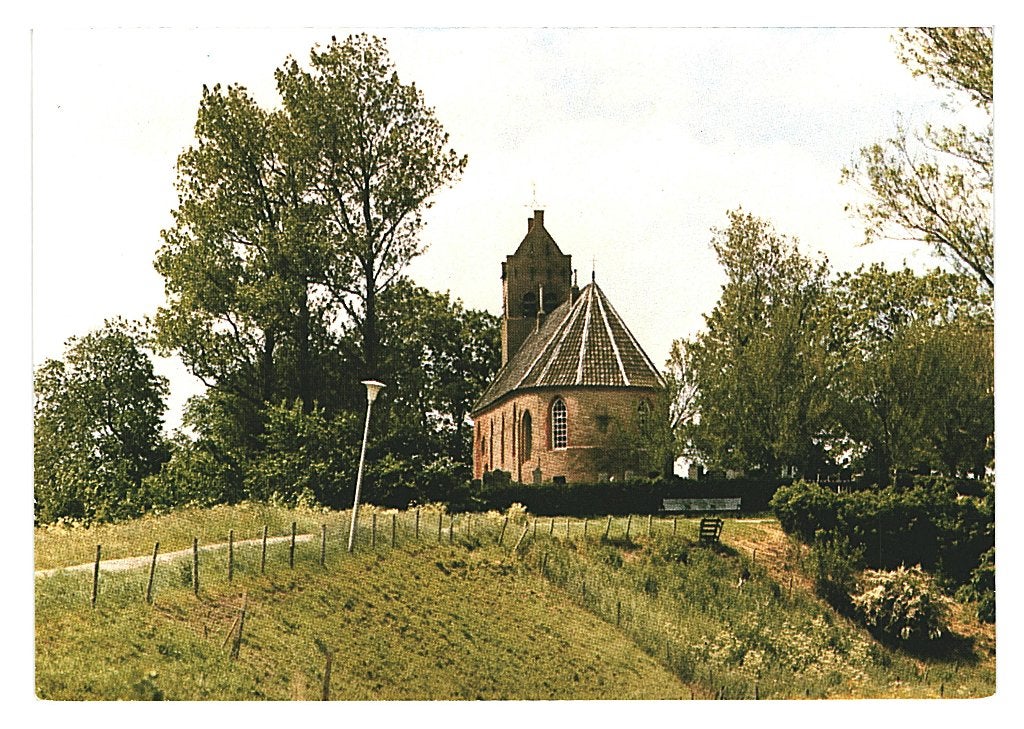 38454	Hogebeintum	683 Hoogste Terp van Friesland	N H kerk, Ophalen of Verzenden, 1980 tot heden, Ongelopen, Friesland