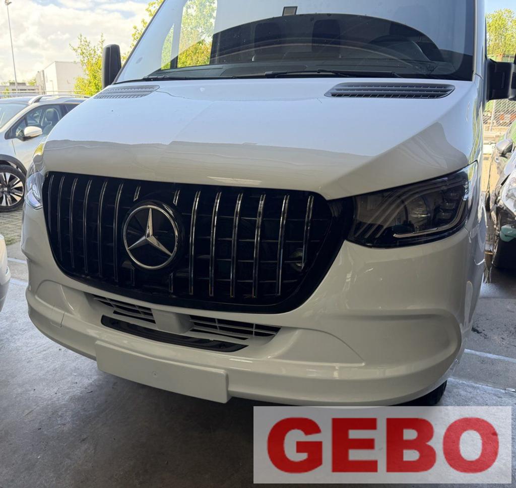 Mercedes sprinter w907  2018+ voorkop voor kop motorkap bump, -, Voor, Nieuw, Ophalen of Verzenden