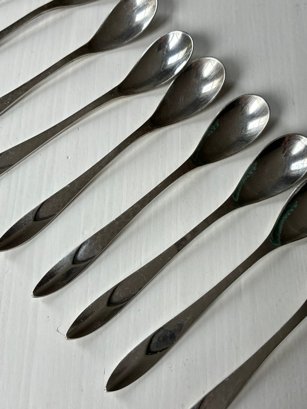 Lepeltjes Art Deco zilver Gerritsen van Kempen vintage, Antiek en Kunst, Ophalen of Verzenden