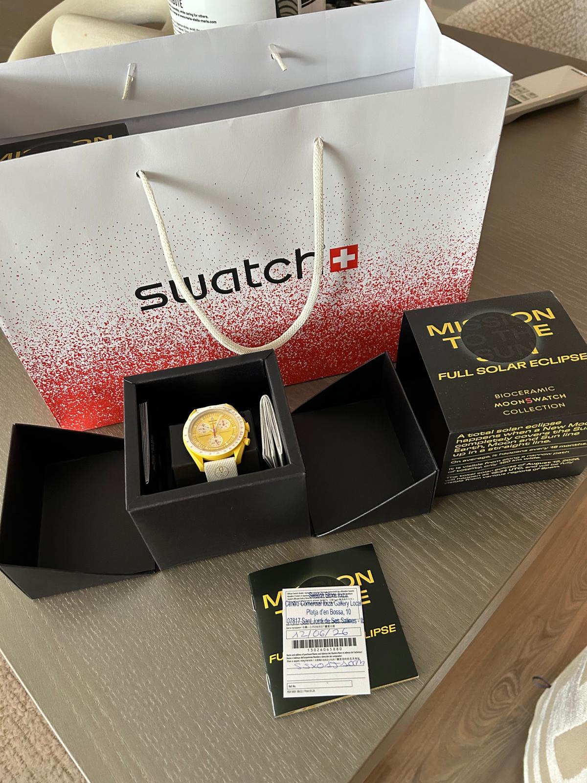 Swatch x Omega MoonSwatch Mission to the Sun –, Ophalen, Zilver