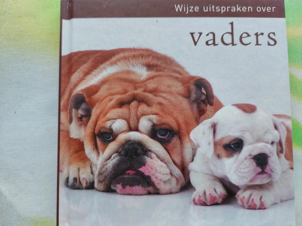 Wijze uitspraken over vaders - Cadeauboek, Ophalen of Verzenden, Zo goed als nieuw, Onbekend, Nederland