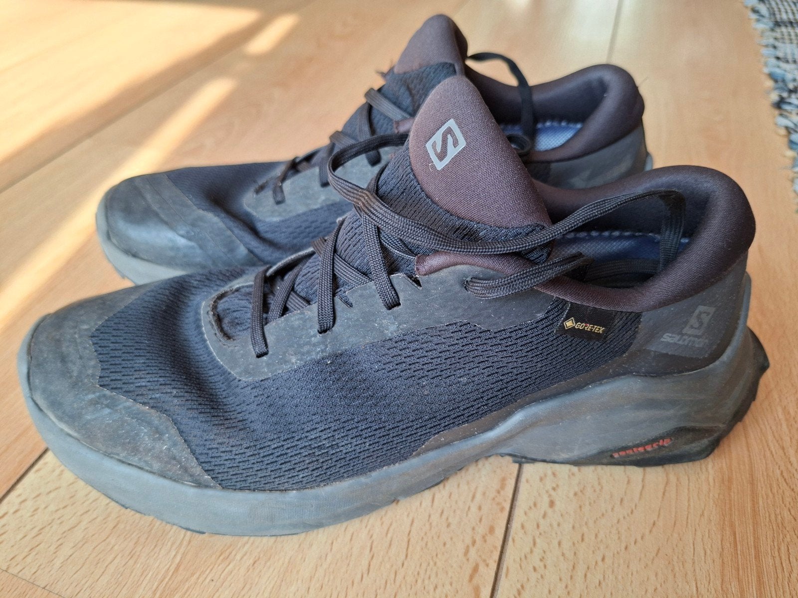 Salomon Gore-Tex Wandelschoenen Maat 42 Zwart, Ophalen of Verzenden