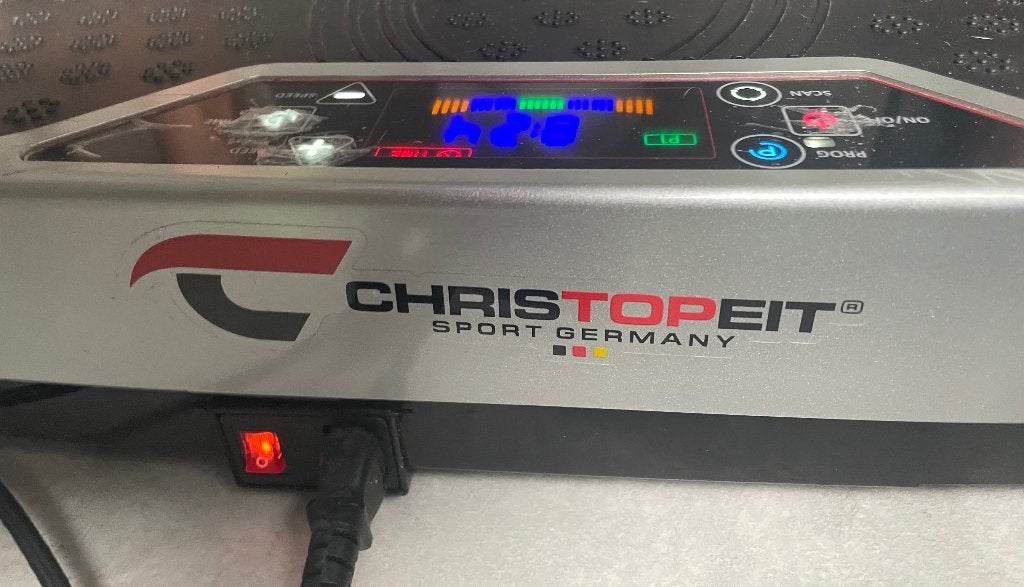 Christopeit sport trilplaat vibro 1 Germany, Ophalen, Zo goed als nieuw, Benen, Trilplaat