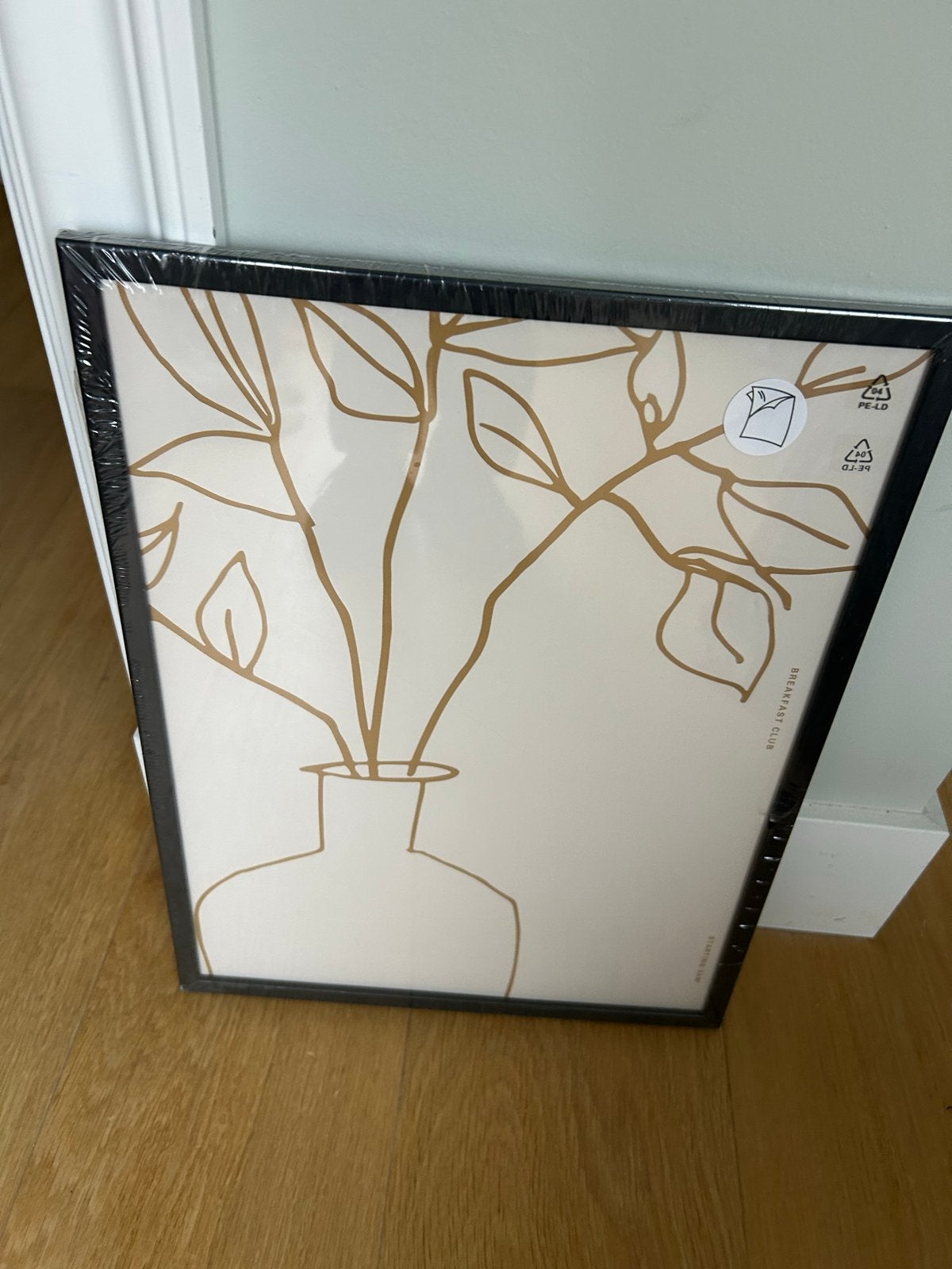 Lijst voor poster 30x40cm - Zwart, Kunststof, Nieuw, Ophalen of Verzenden, Posterlijst