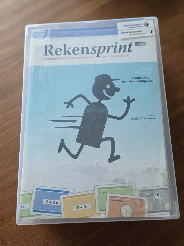 Rekensprint Basis, Ophalen, Overige vakken, Marijke Teunissen, Zo goed als nieuw