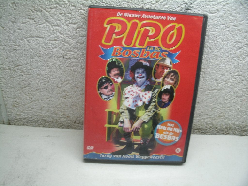 dvd 222k pipo en de bosbas, Alle leeftijden, Ophalen of Verzenden, Zo goed als nieuw
