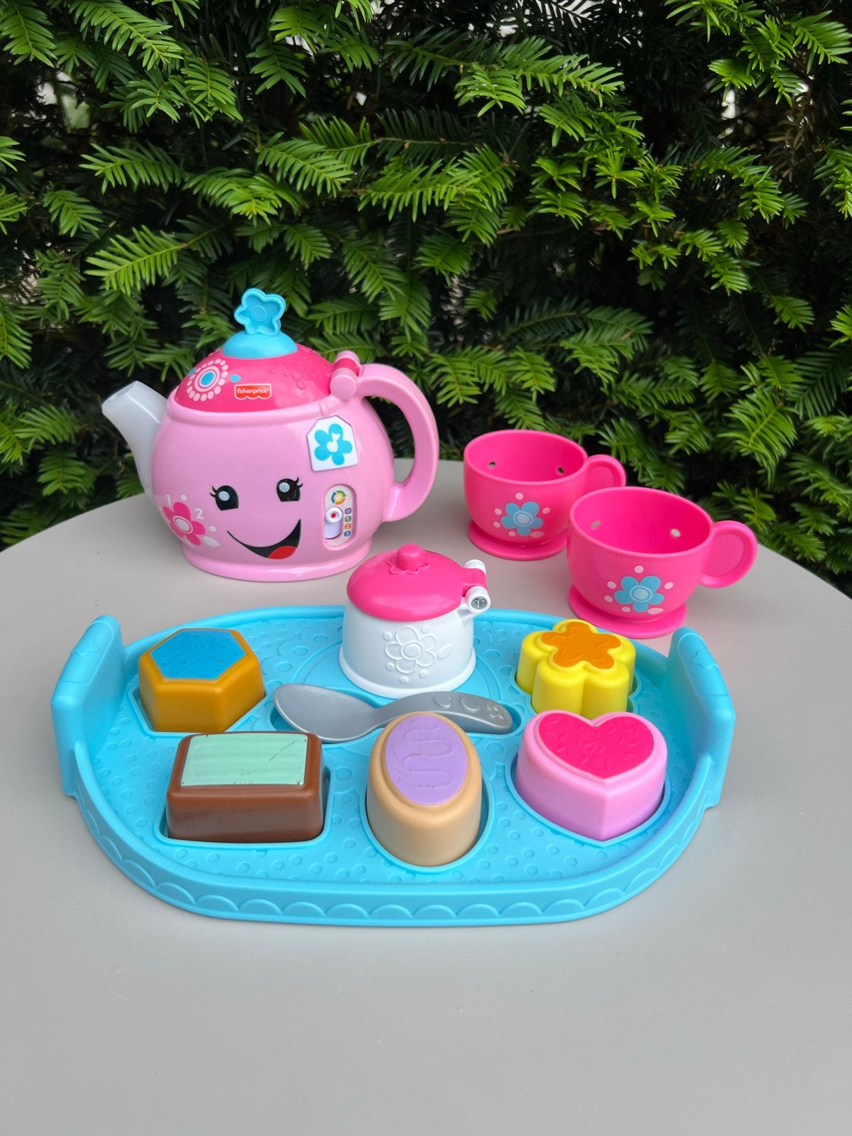 Fisher-Price Theeset met Licht en Geluid, Ophalen, Gebruikt, Overige typen, Met licht
