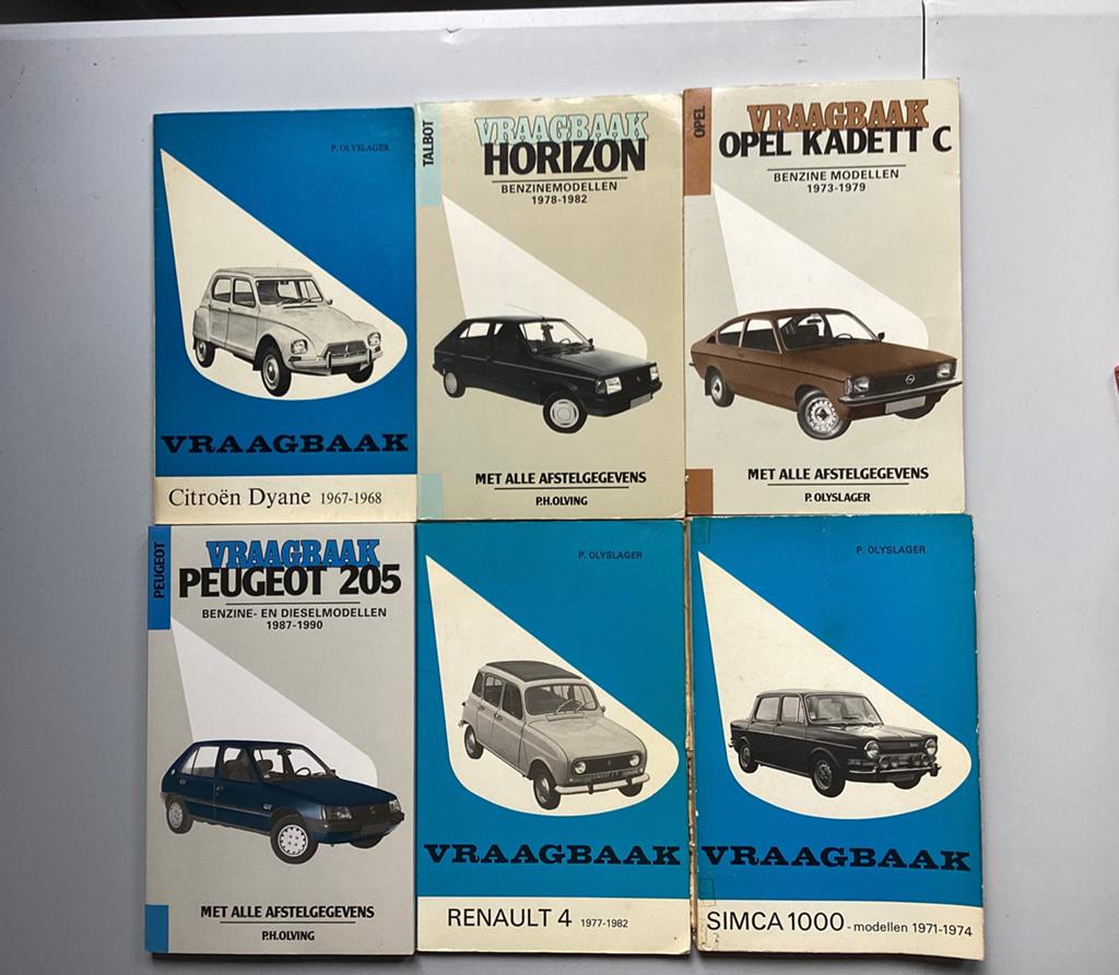Vraagbaken diverse auto’s, Boeken, Auto's | Boeken, Ophalen of Verzenden, Gelezen, Algemeen