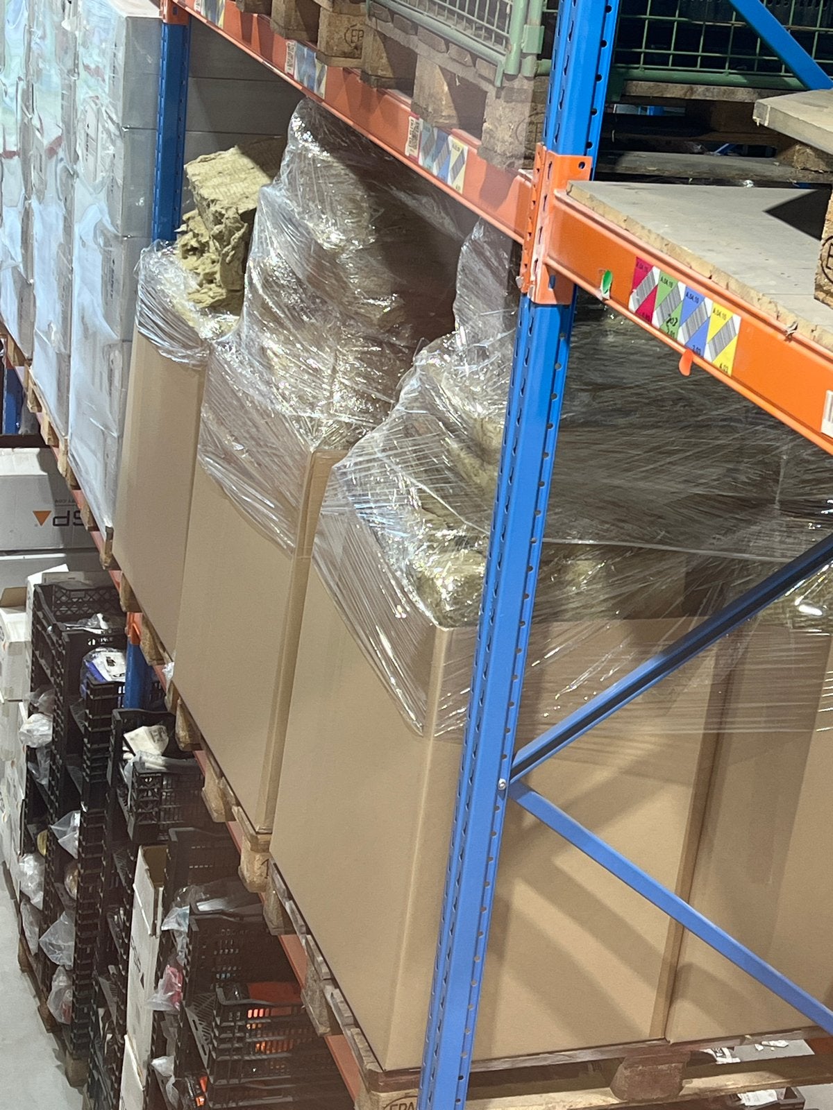 3 Pallets Steenwol Isolatie - Nieuw en Ongebruikt, Nieuw, Steenwol, Ophalen of Verzenden, 15 m² of meer