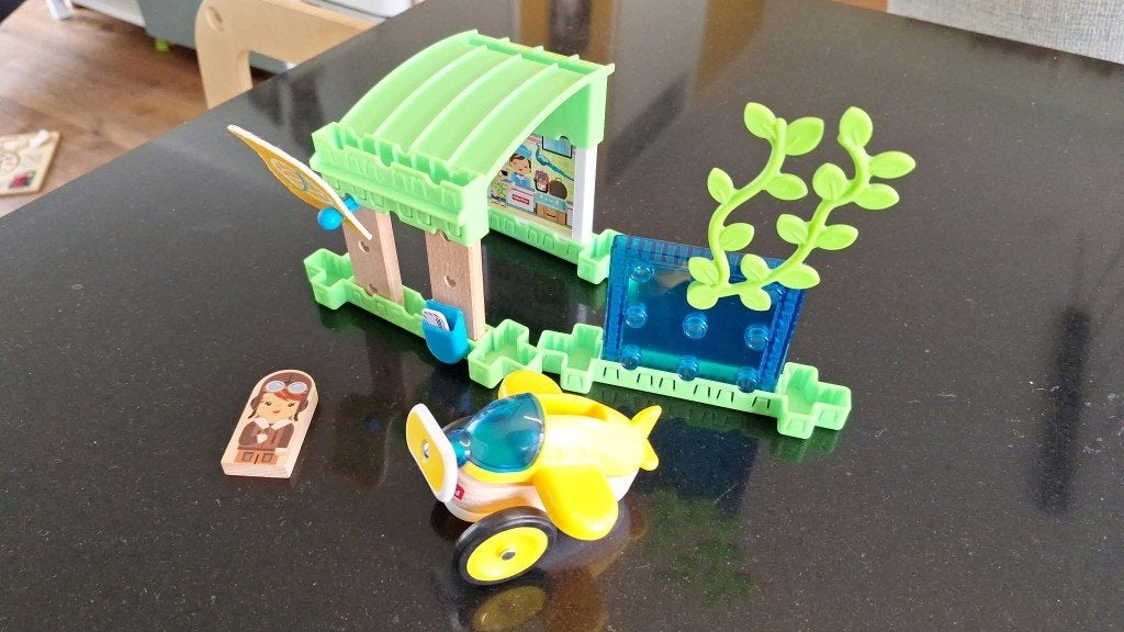 Gratis: Fisherprice wondermakers vliegveld, Ophalen, Zo goed als nieuw, Speelset