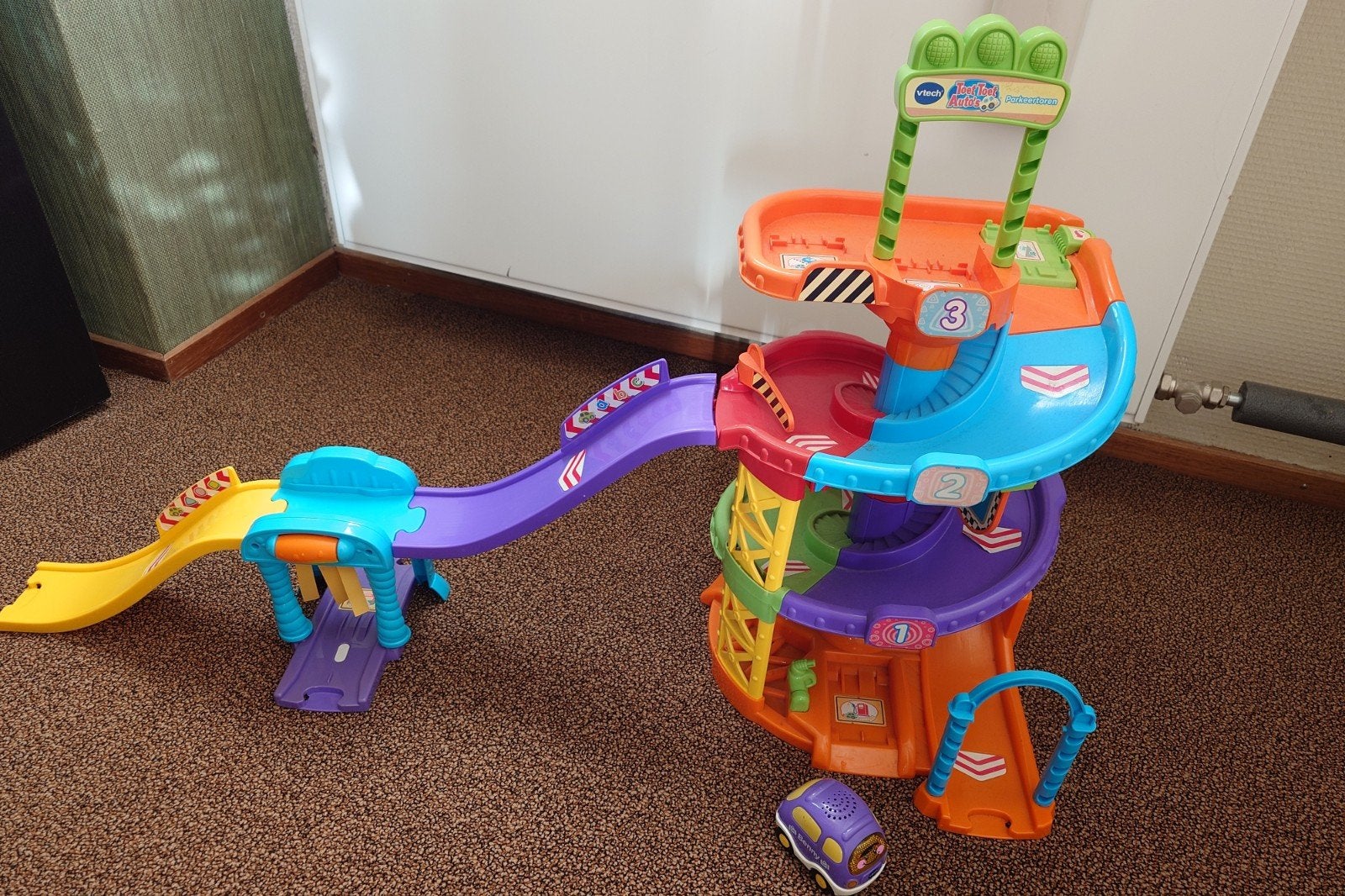 VTech Toet Toet Auto's Garage met Benny de Bus, Ophalen of Verzenden, Handmatig, Overige merken