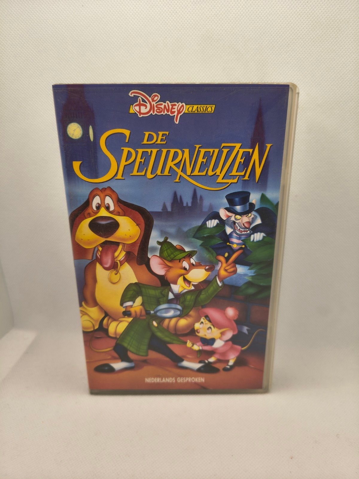 Disney de speurneuzen VHS, Alle leeftijden, Ophalen of Verzenden, Zo goed als nieuw