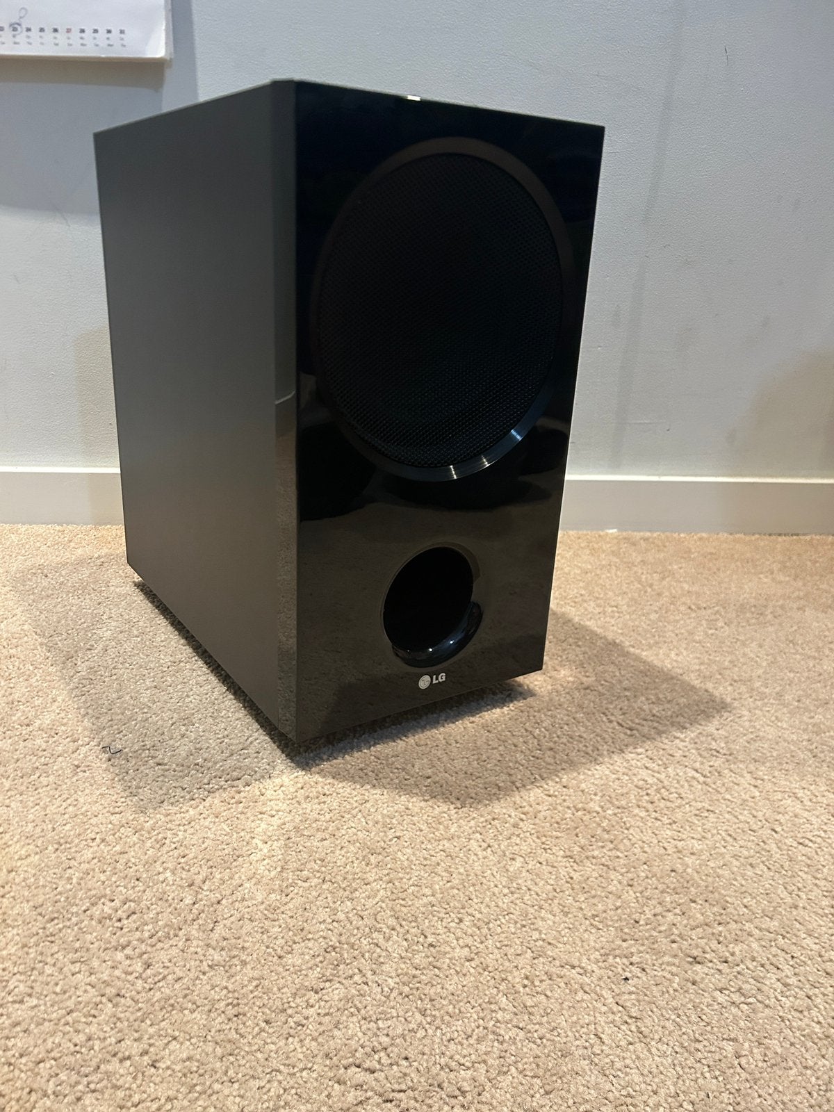 Lg sh96tz-w supwoefer, Audio, Tv en Foto, Luidsprekers, Subwoofer, Zo goed als nieuw, 60 tot 120 watt, Ophalen