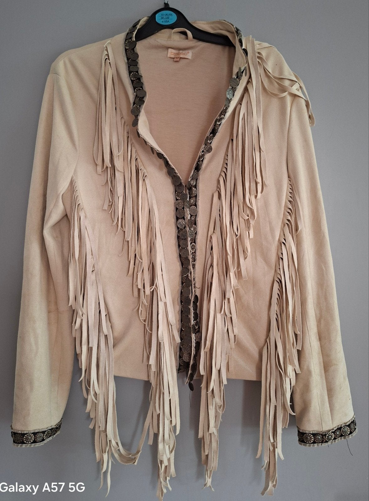 Ambika country/linedance jasje M, Beige, Ambika, Gedragen, Ophalen