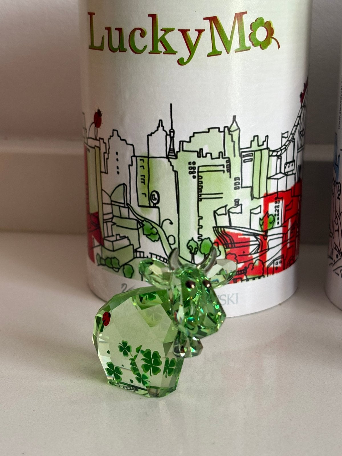 Swarovski lucky mo, Ophalen of Verzenden, Zo goed als nieuw, Figuurtje
