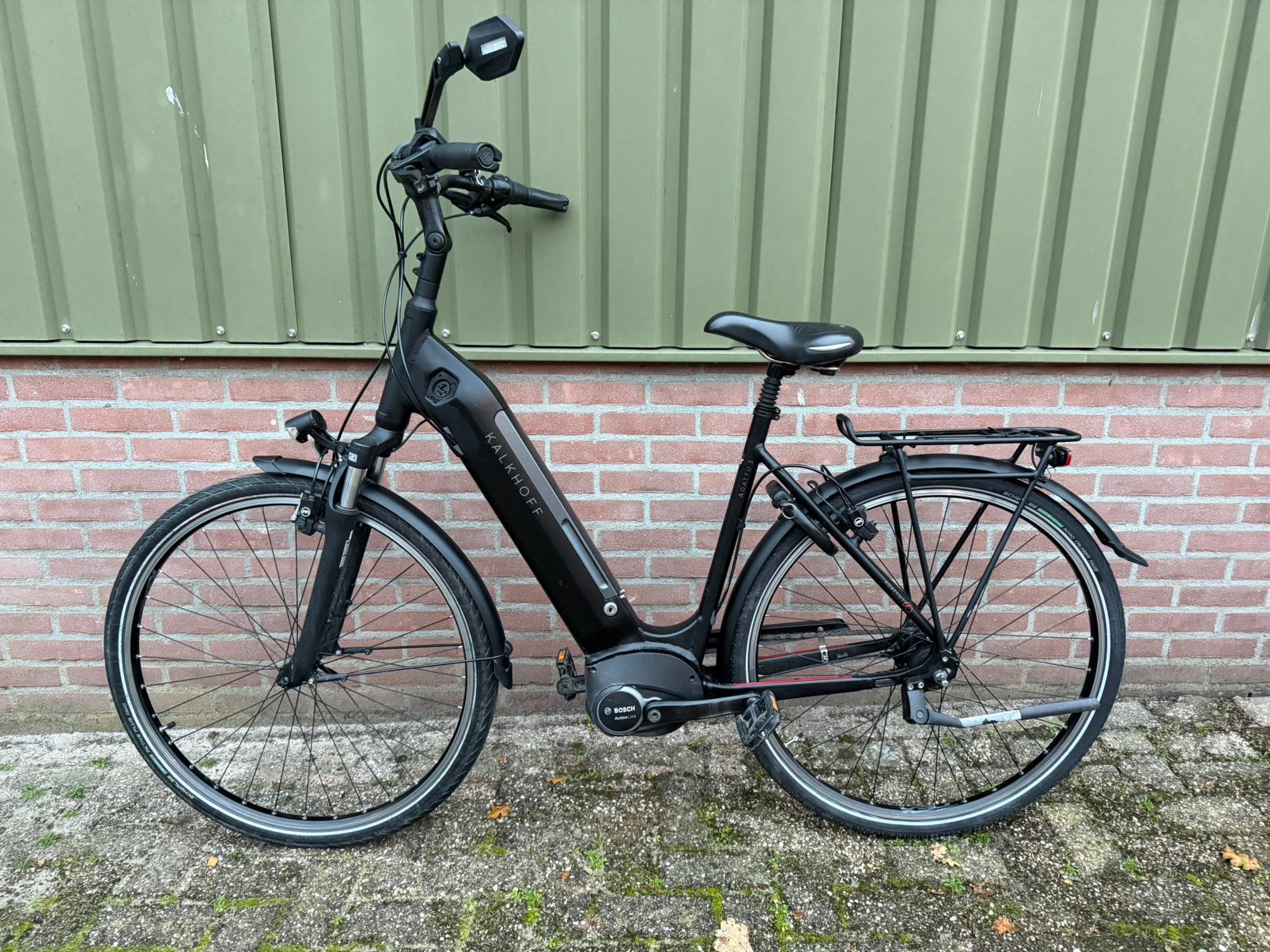 Kalkhoff Agattu 3 elektrische fiets met 4685km -Bosch- 500WH, Gebruikt, 51 tot 55 cm, 50 km per accu of meer, Ophalen
