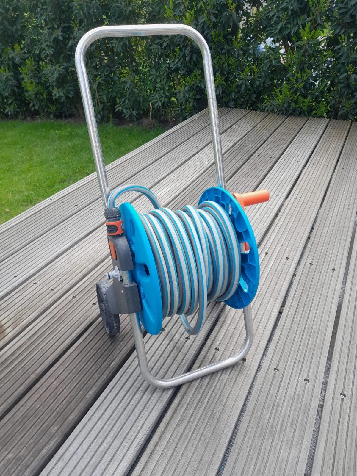 Gardena tuinslaghaspel, Ophalen of Verzenden, Zo goed als nieuw, Tuinslanghaspel