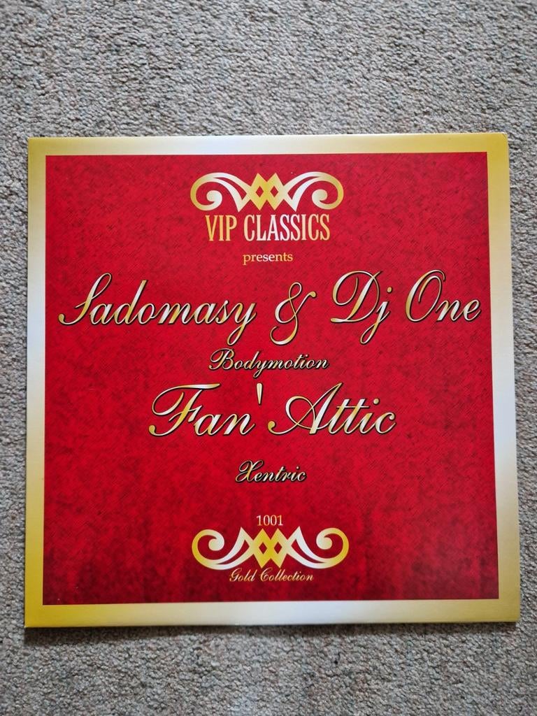 VIP Classics presents Sadomasy & DJ One Fan Attic, Ophalen, Nieuw in verpakking, 12 inch