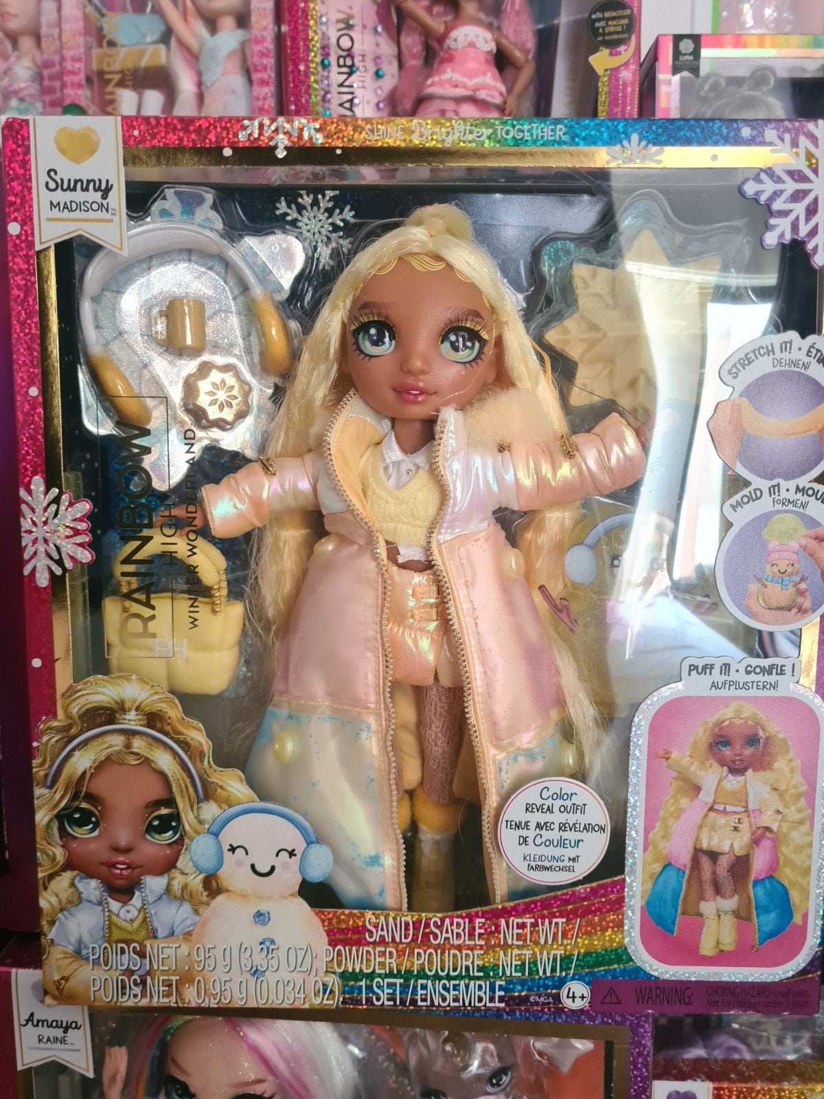Rainbow High Winter Wonderland Sunny Madison pop, Ophalen of Verzenden, Nieuw, Overige typen