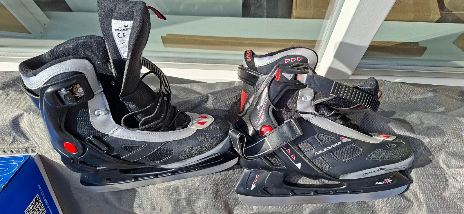 Nijdam IJshockeyschaatsen Semi Softboot Maat 44, Ophalen of Verzenden, Zo goed als nieuw, IJshockeyschaatsen, Nijdam