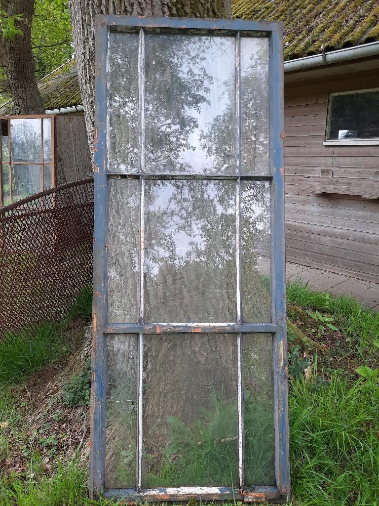 oude metalen kozijnen, Doe-het-zelf en Verbouw, Kozijnen en Schuifpuien, Gebruikt, Raamkozijn, 150 tot 225 cm, Metaal