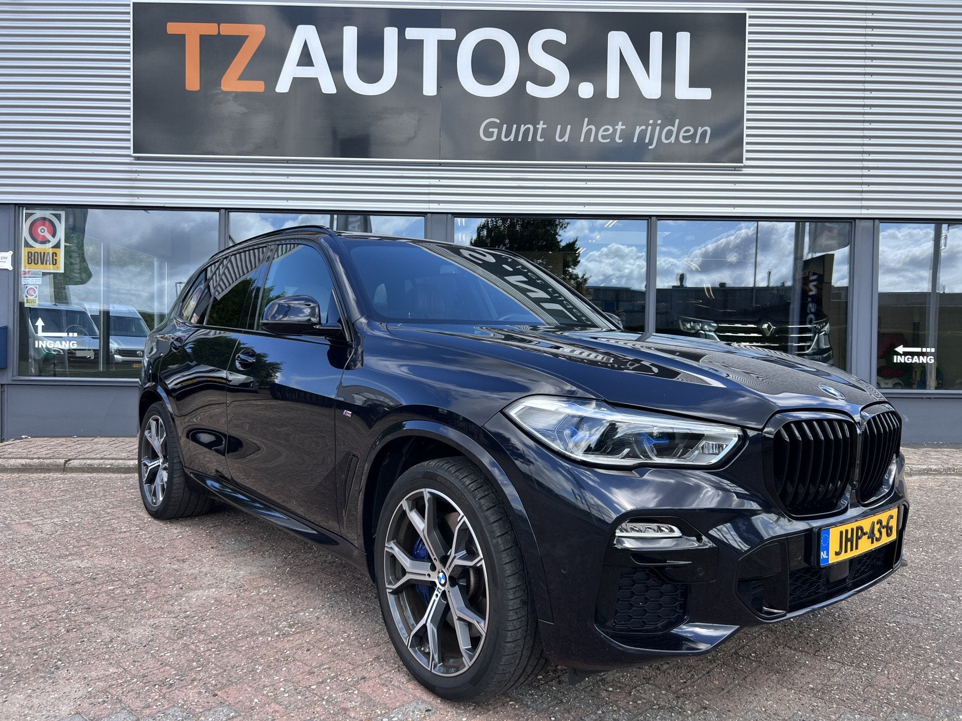 BMW X5 xDrive45e M-Sport Lazer/Softclose/Trekhaak (bj 2020), Auto's, Gebruikt, Zwart, Leder, Vierwielaandrijving