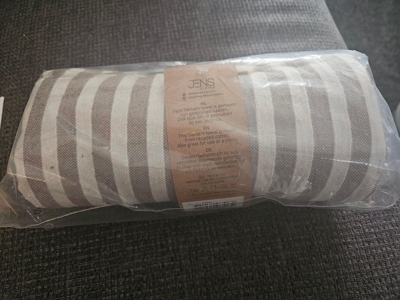 Hamam doek, Ophalen, Nieuw