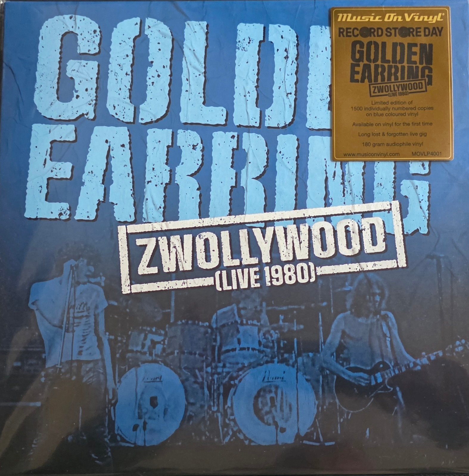 Golden Earring - Zwollywood (Live 1980) RSD blauw vinyl, 1980 - 1989, Ophalen of Verzenden, 12 inch, Nieuw in verpakking