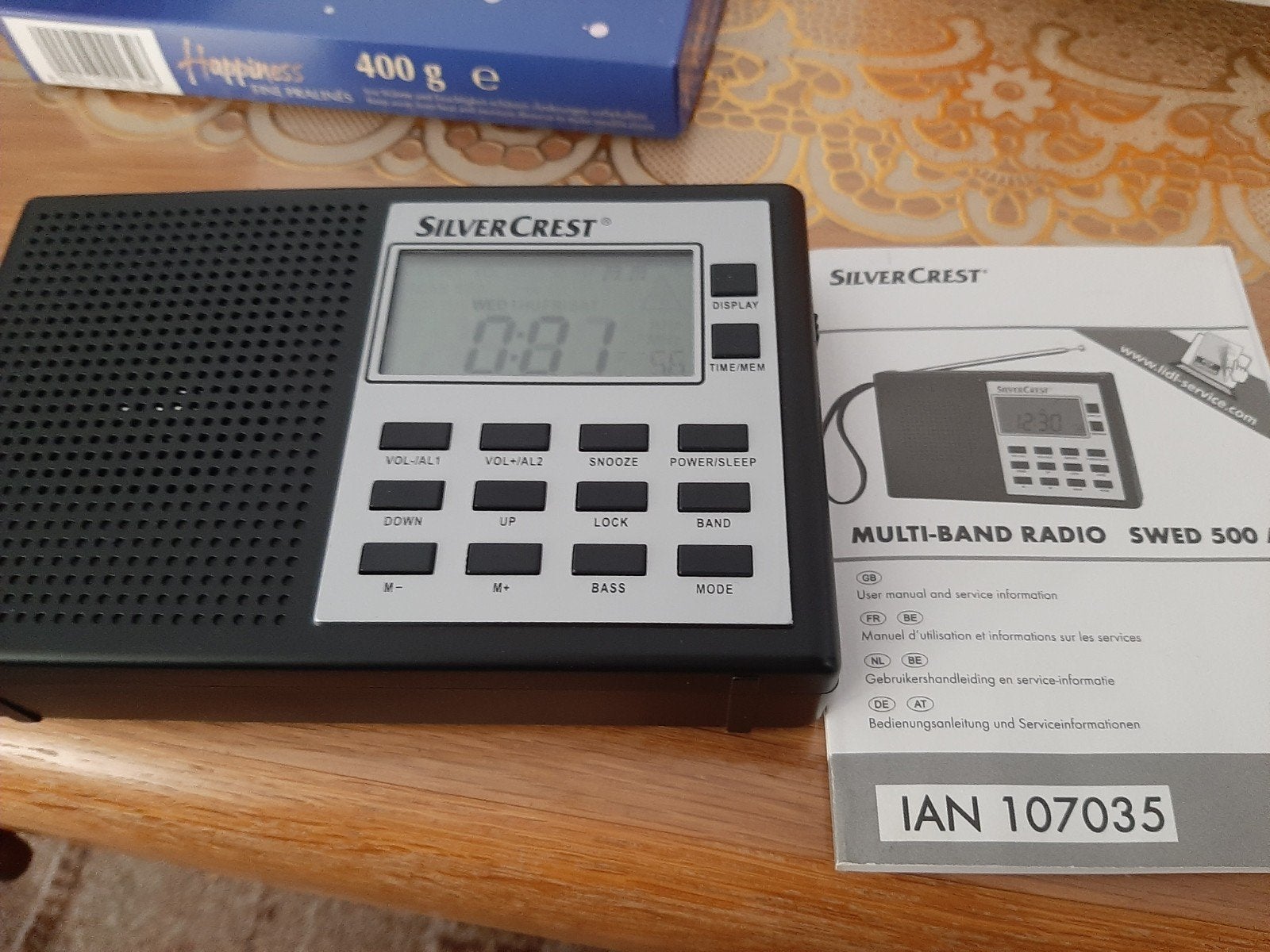 SilverCrest Multi-Band Radio, Ophalen of Verzenden, Zo goed als nieuw, Radio