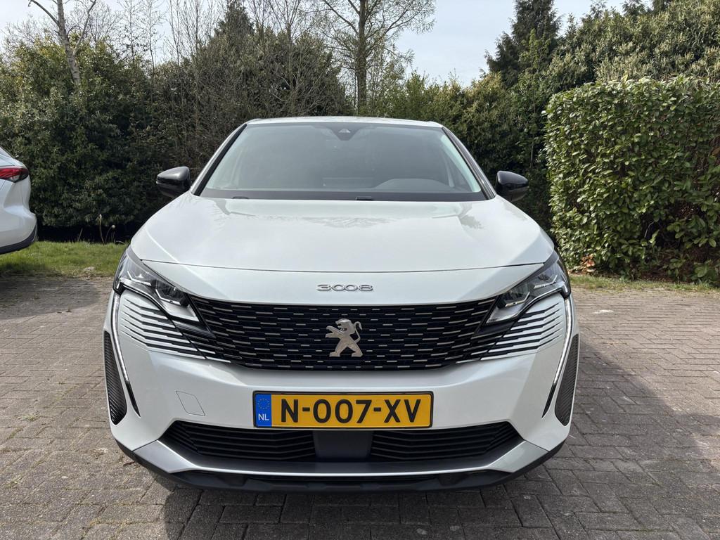 Peugeot 3008 1.6 HYbrid 225 Allure Pack Business 200pk PHEV, Auto's, Peugeot, Euro 6, Leder en Stof, Wit, Bedrijf