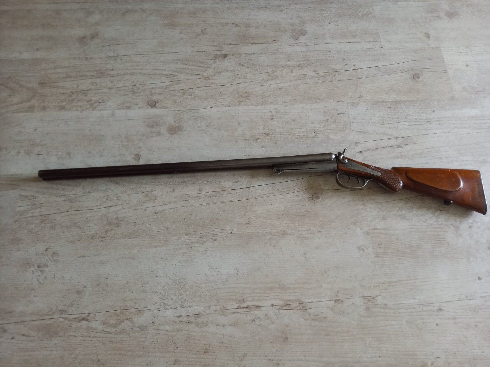 dubbel loops jachtgeweer, Verzamelen, Ophalen of Verzenden, Landmacht