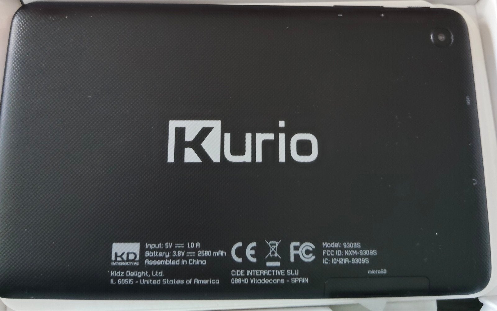 Kurio Tab Lite 2 Kindertablet - Gebruikt maar werkt prima, Ophalen, Gebruikt, 16 GB
