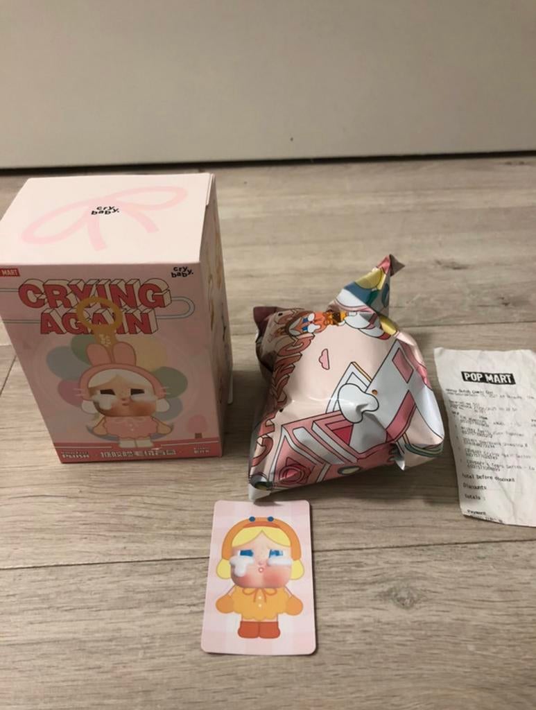 Pop mart Crybaby Crying Again Duck You, Ophalen of Verzenden, Nieuw