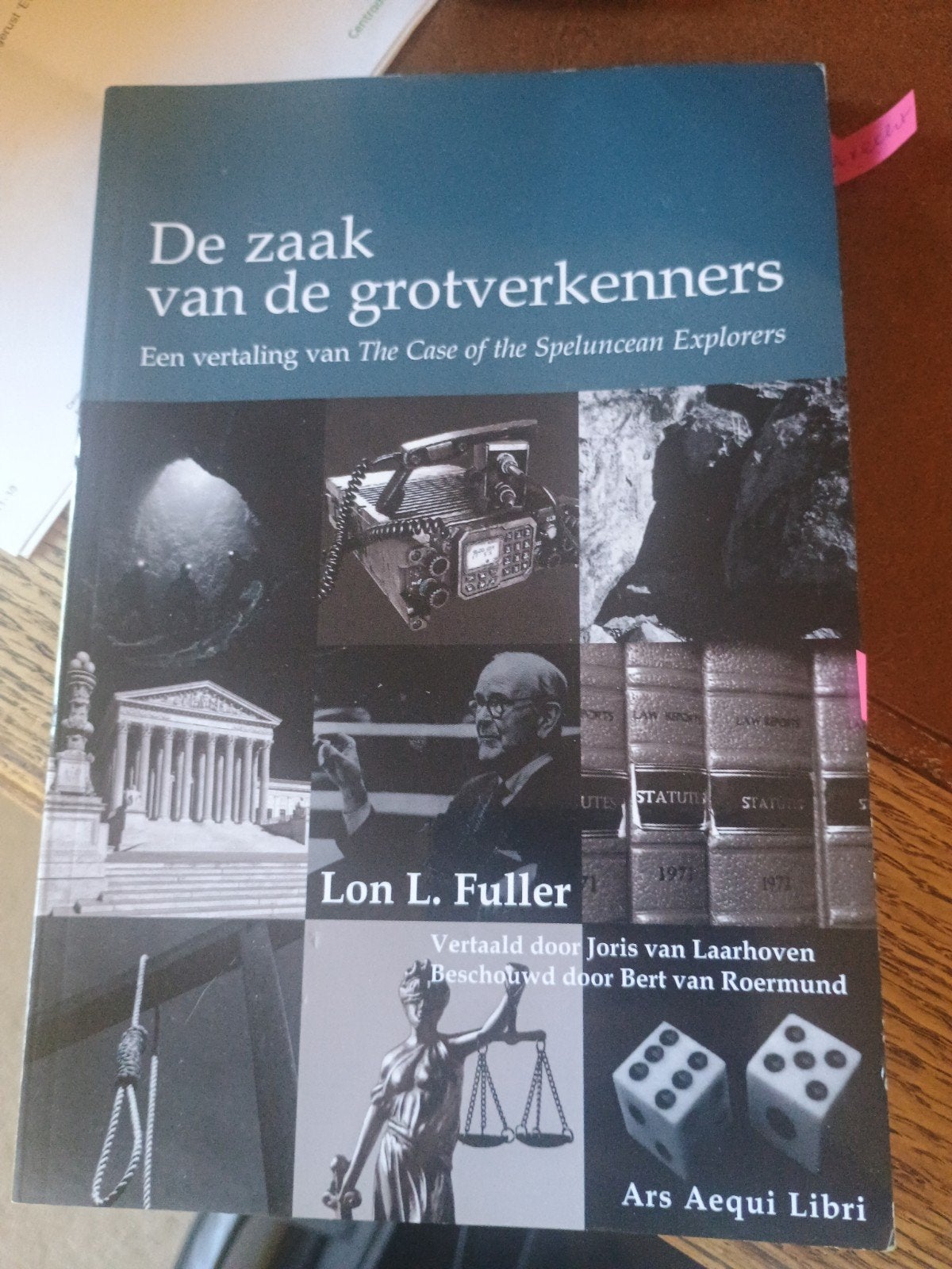 De zaak van de grotverkenners - Lon L. Fuller, Ophalen of Verzenden, Gelezen, Lon L. Fuller, Nederland