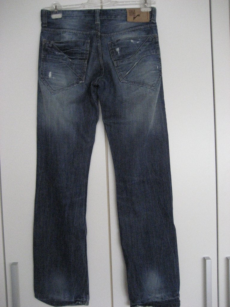 CULT EDITION JEANS BROEK - W30 / L34 blauw Cult edition, Kleding | Heren, Spijkerbroeken en Jeans, Cult Edition, Blauw, W32 (confectie 46) of kleiner