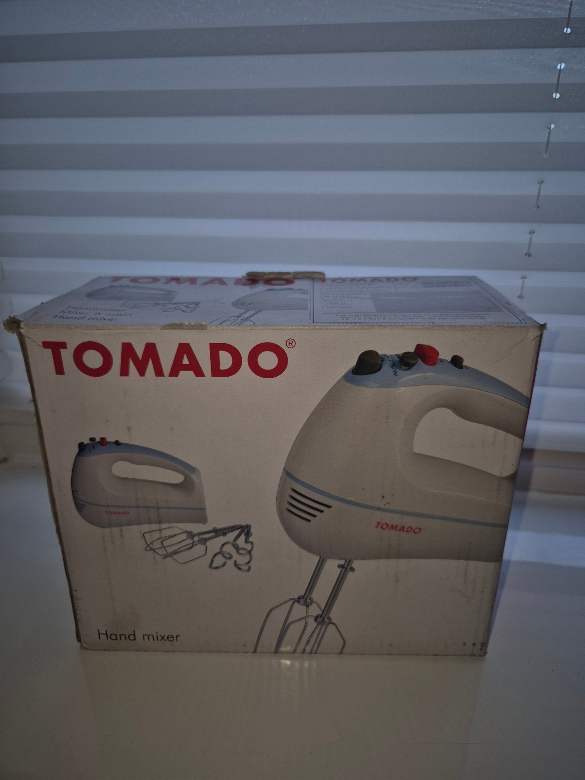 Tomado Handmixer en Dunlop Eierkoker, Minder dan 1 liter, Ophalen of Verzenden, Gebruikt, 3 snelheden of meer