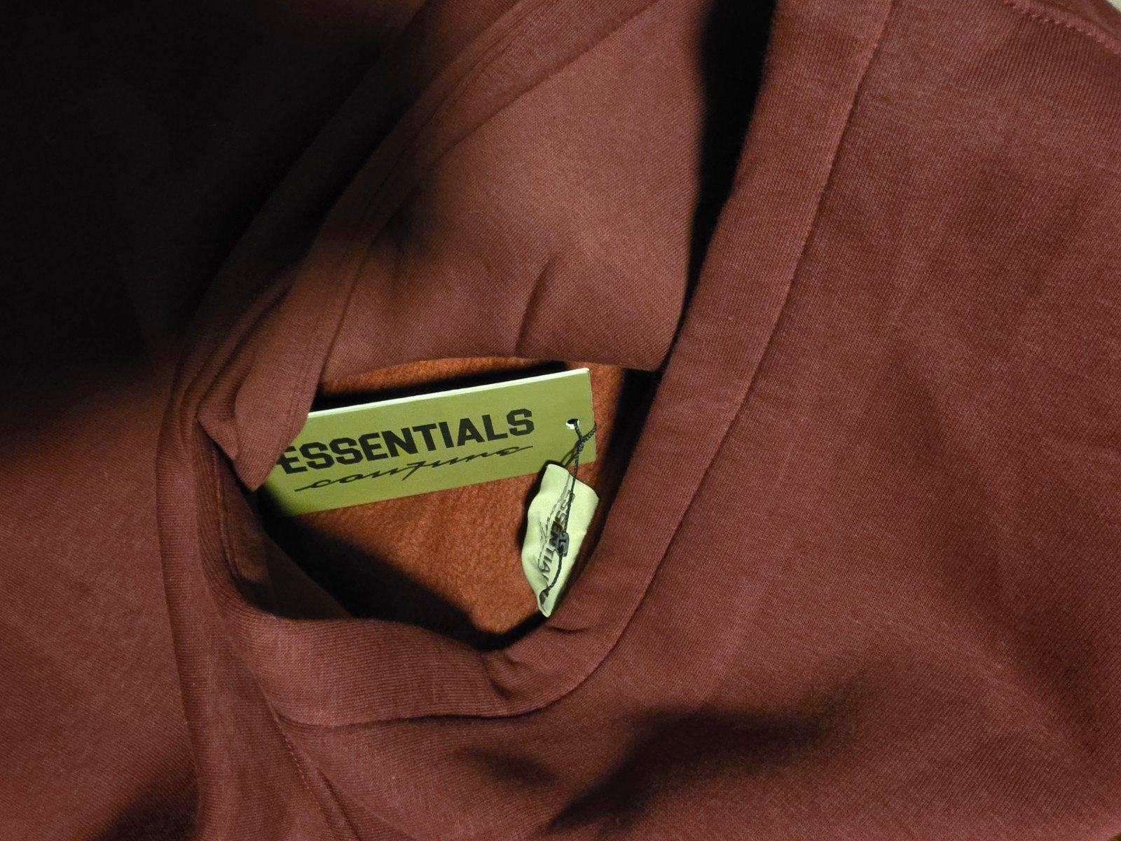 Essentials Couture Hoodie Bordeaux Maat xxl, Maat 46/48 (XL) of groter, Nieuw, Ophalen of Verzenden, Essentials Couture