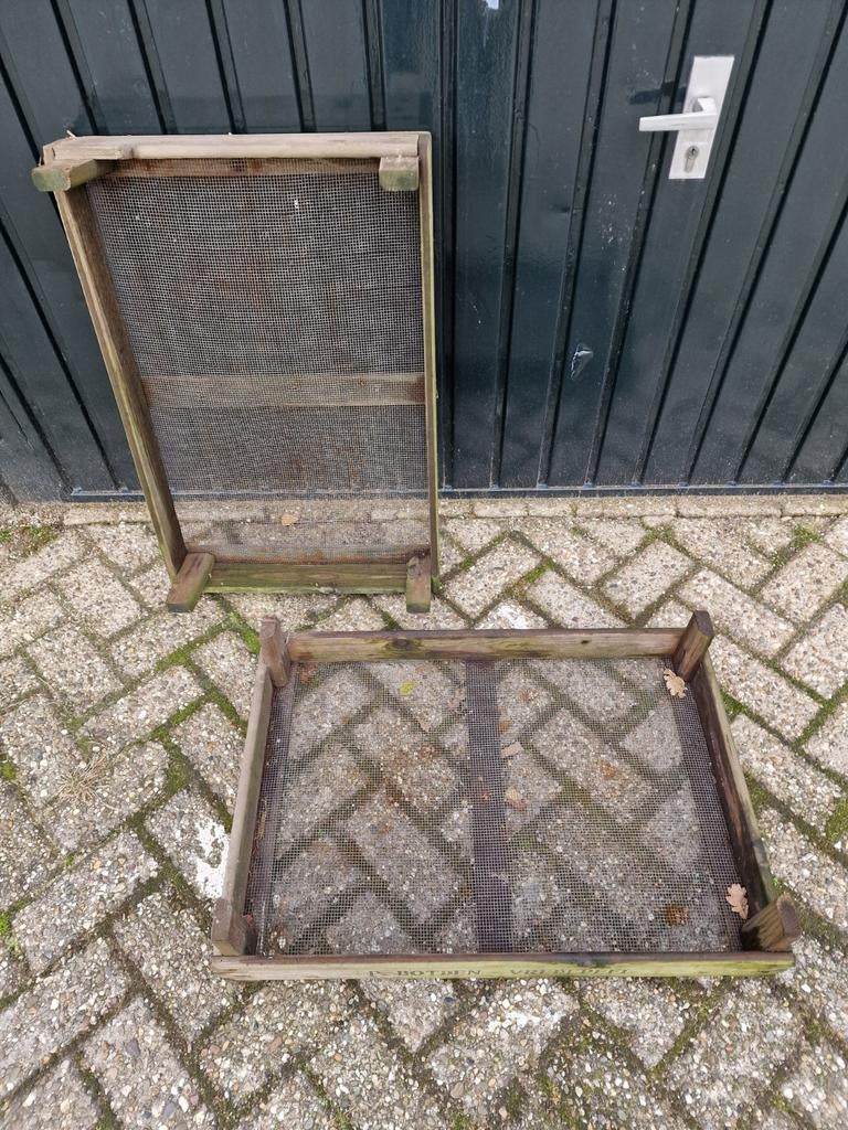 Veilingkistjes met Gaasbodem., Ophalen, Gebruikt, Minder dan 30 cm, 60 tot 100 cm