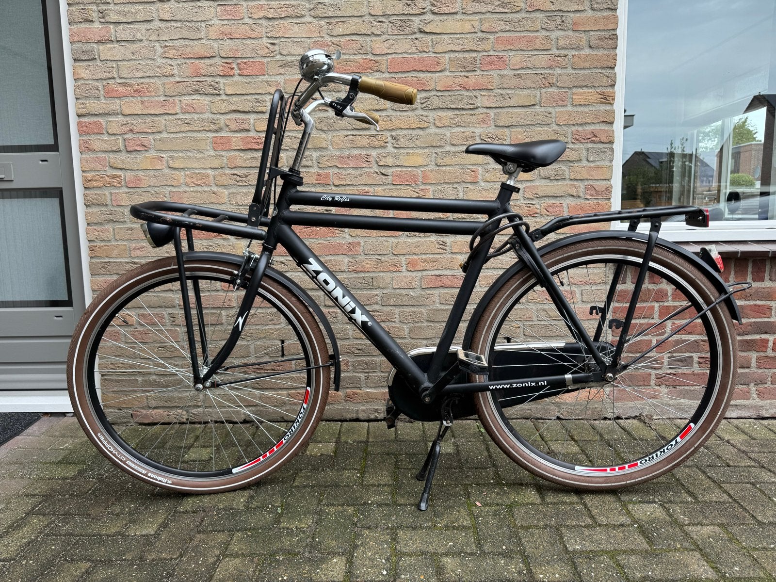 Zonix City Reflex Herenfiets, Gebruikt, Velgrem, Versnellingen, 53 tot 57 cm