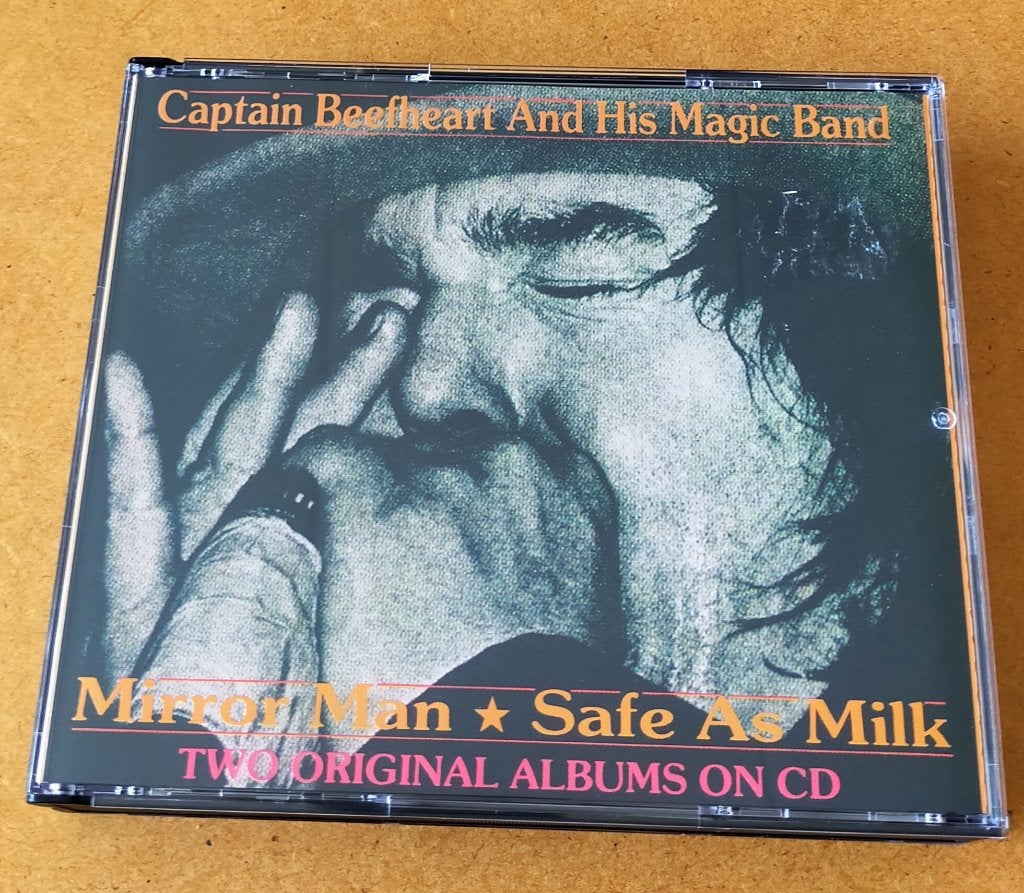 Captain Beefheart - Mirror Man / Save As Milk 2CD 1991, Cd's en Dvd's, Ophalen of Verzenden, Zo goed als nieuw, Psychedelic Rock