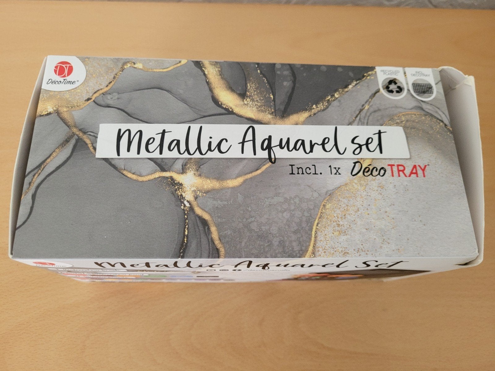 DecoTime Metallic Aquarel set nieuw, Overige typen, Nieuw, ..., Ophalen of Verzenden