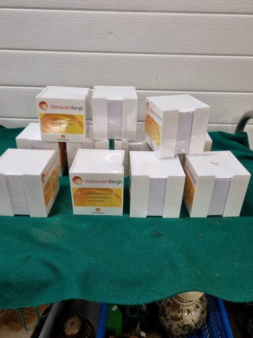 Notitieblokken met witte blaadjes, Ophalen of Verzenden, 'T Olde Gre-j, Info@toldegrej.nl, Endepoelstraat 20f Didam