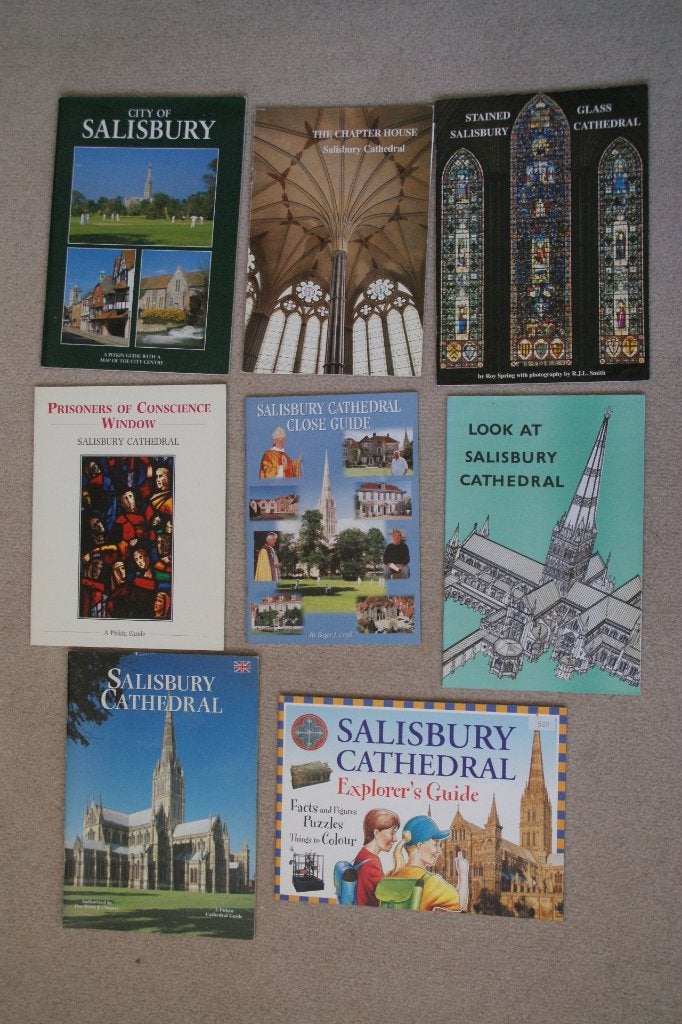 Collectie boeken over Salisbury Cathedral, Ophalen of Verzenden, Zo goed als nieuw, Architectuur algemeen, Diverse auteurs