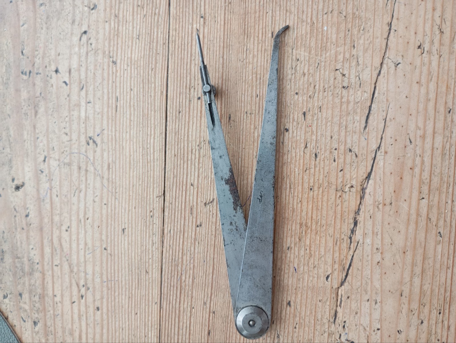 Vintage Oud gereedschap Passer USA Brown Sharp, Ophalen of Verzenden