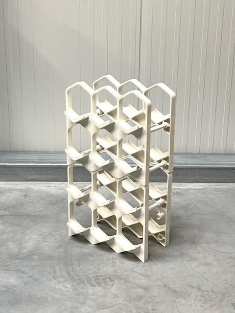 Deens wijnrek vintage design retro wijnhouder wine rack, Huis en Inrichting, Woonaccessoires | Wijnrekken, AJ Industri, Kunststof