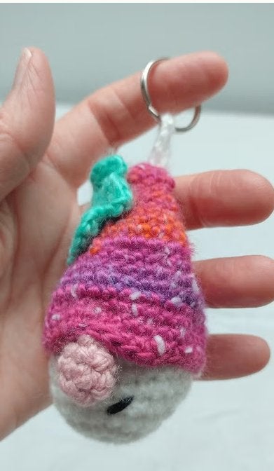 Kabouter Gnome decoratie kerst herfst tas- of sleutelhanger, Ophalen of Verzenden, Nieuw, Knuffel of Figuurtje
