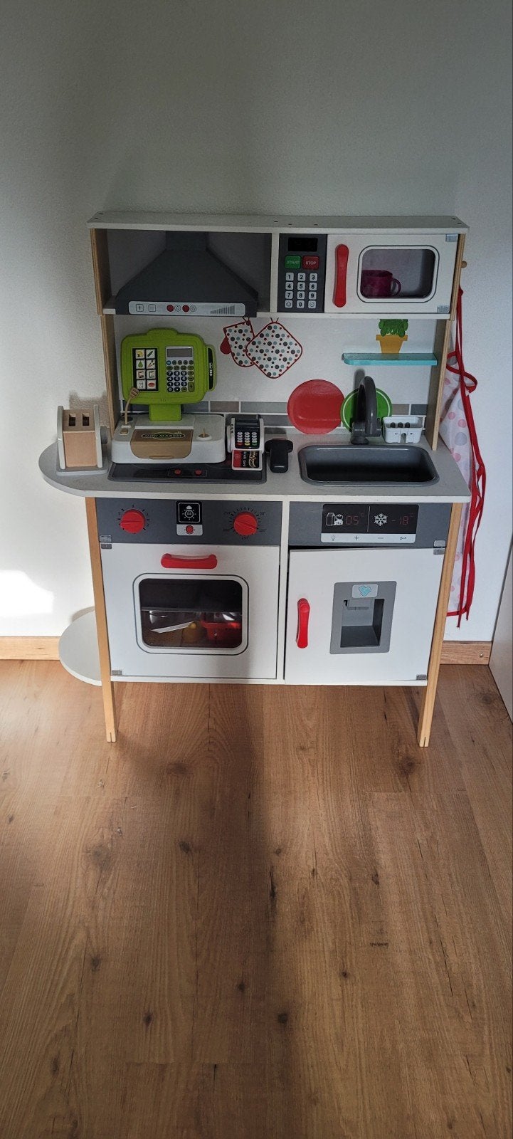 speelgoed keukentje incl inhoud, Ophalen, Gebruikt, Hout, Speelkeuken